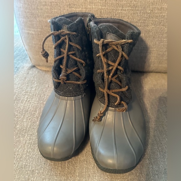 Sperry Shoes - Sperry Saltwater Wool Shaft Rubber Shell Duck Boots Women’s Size 9